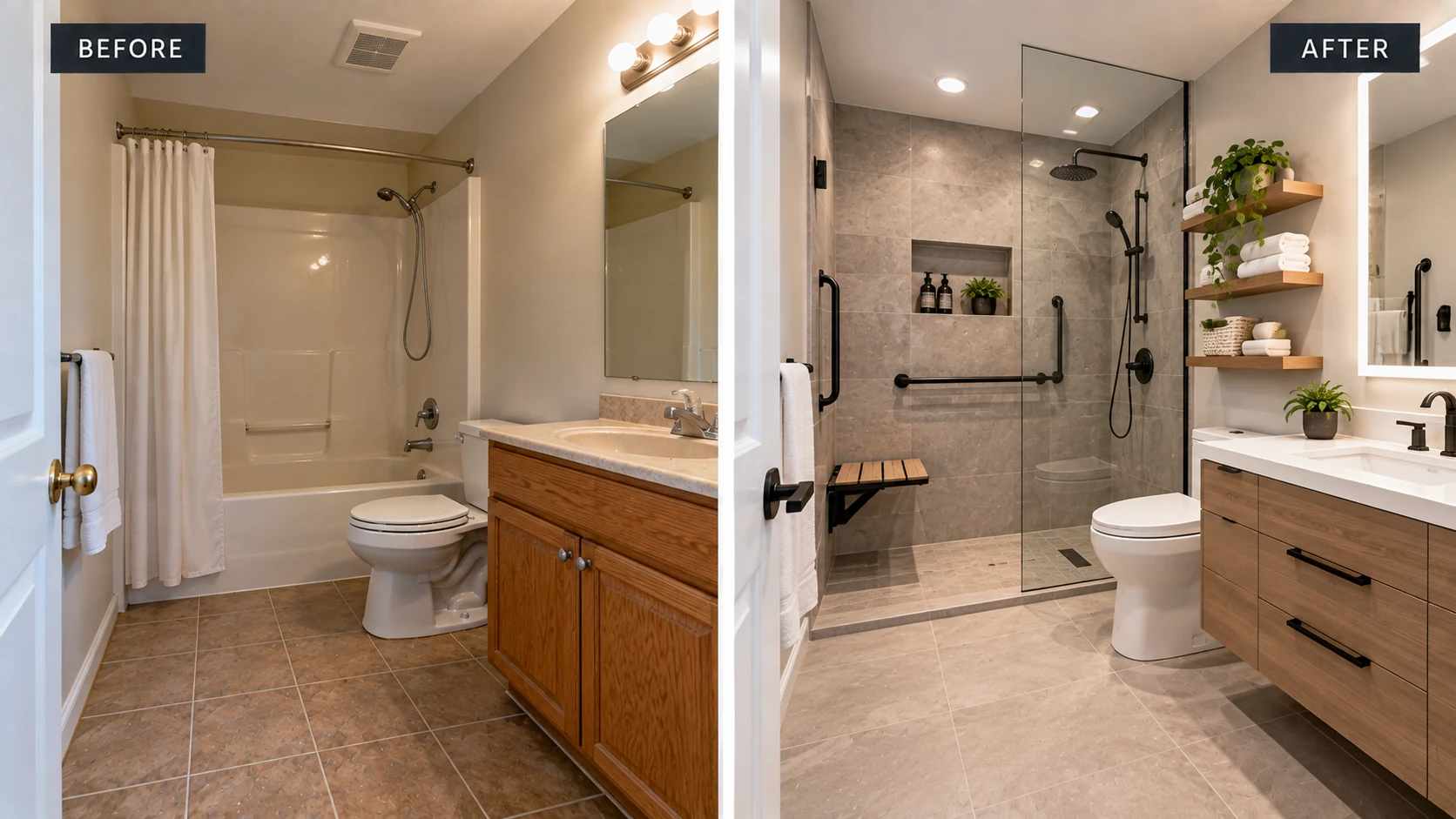 Main-Floor Comfort and Accessibility renovation example 1 by Roume Construction