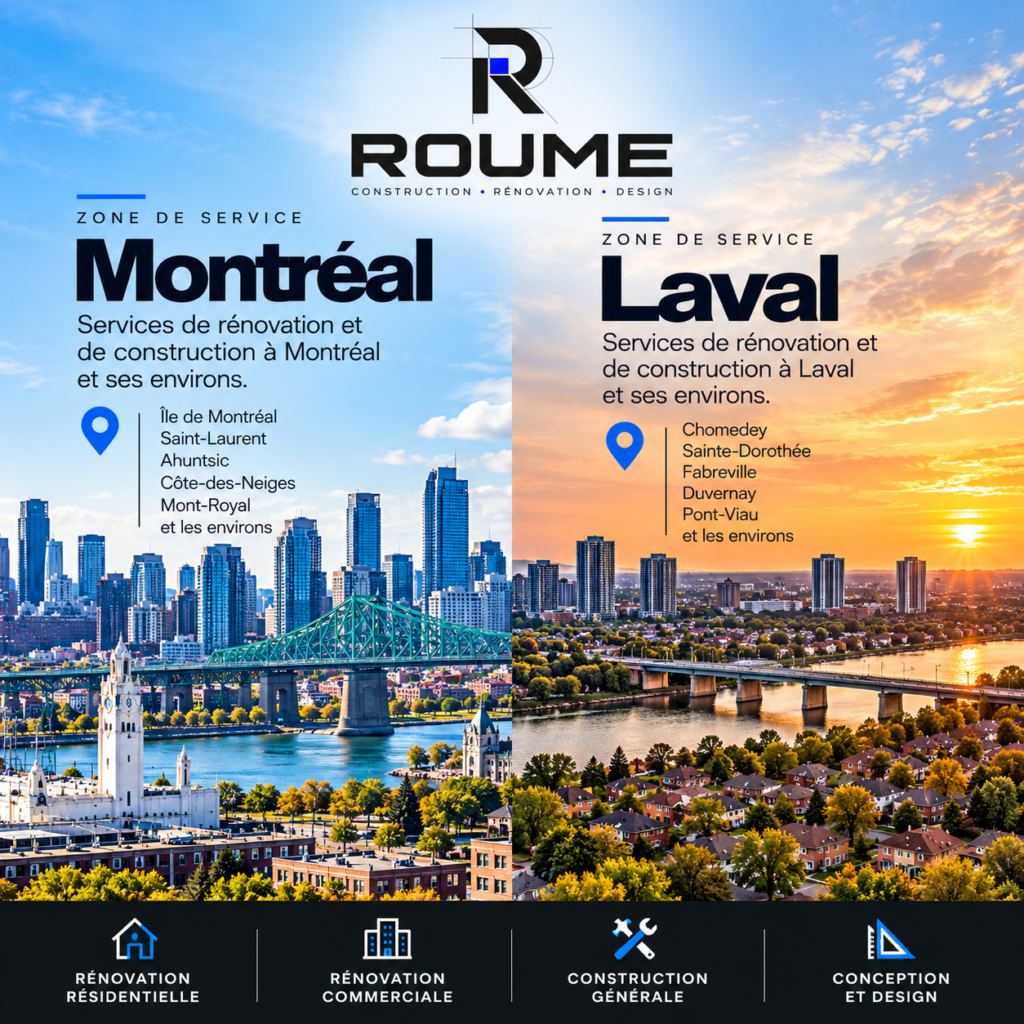 Photo : rue résidentielle propre ou maison à Laval, Québec.